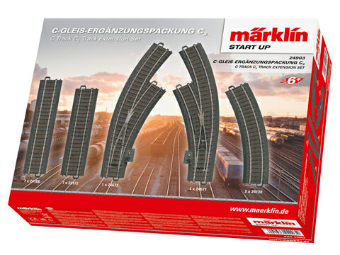 Märklin C-track extension sets