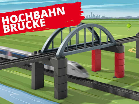 Märklin my world Ergänzungsset Hochbahn Brücke