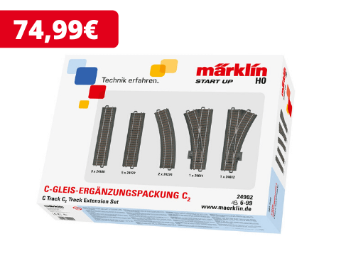 Märklin C-track extension set C2