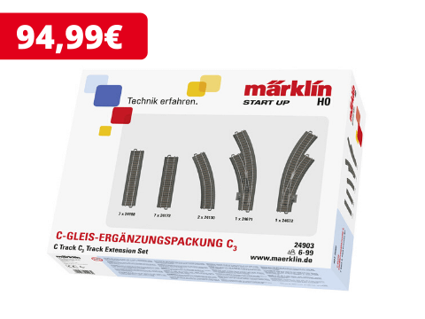Märklin C-track extension set C3